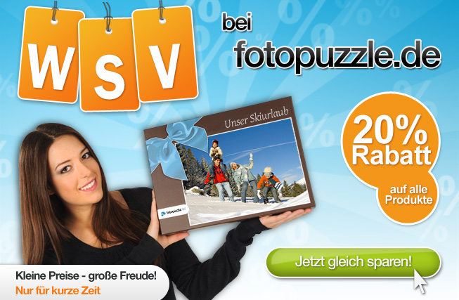Winterschlussverkauf bei fotopuzzle.de