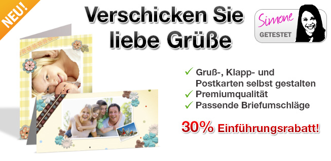 Grußkarten von fotopuzzle.de