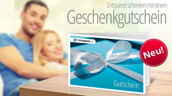 Fotopuzzle-Geschenkgutschein