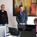 Firmenbesuch MdB Albert Rupprecht - A/B-Tests im Online-Marketing