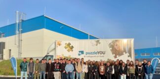 Lobkowitz Realschule besucht puzzleYOU Produktion