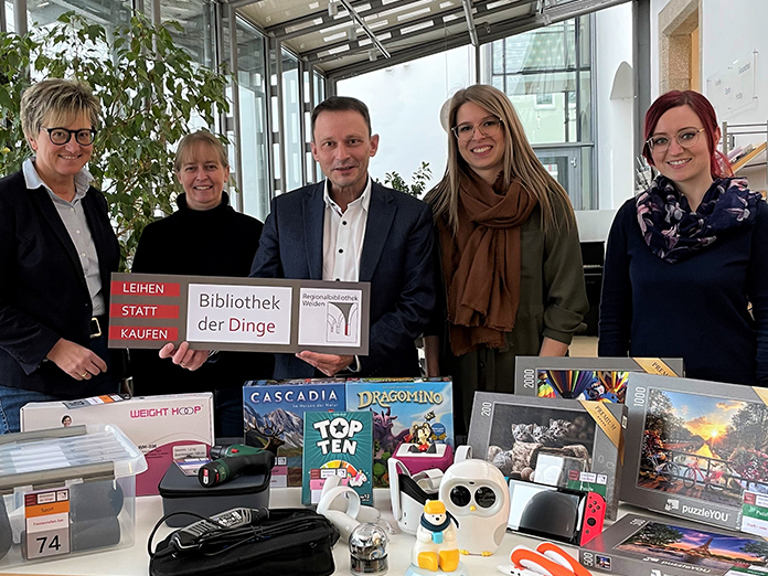Regionalbibliothek Weiden nimmt an puzzleYOU Bibliotheksprojekt teil