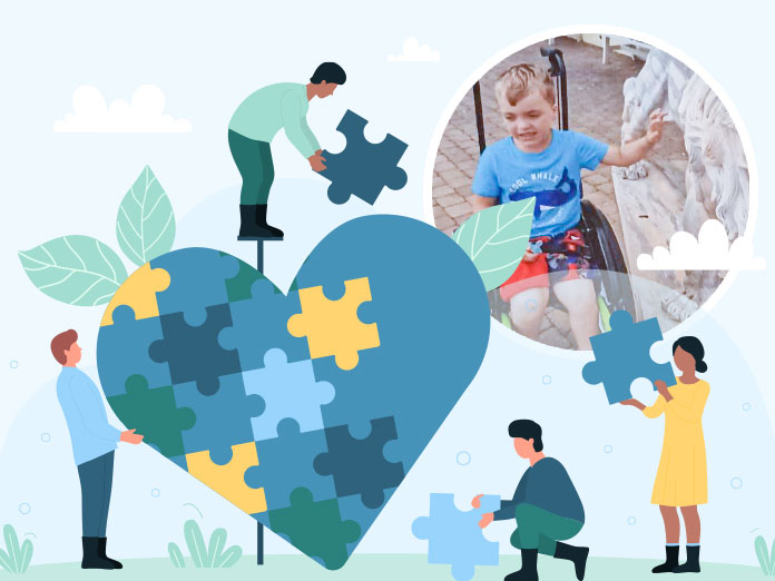 Große puzzleYOU-Puzzlespende für schwerkranken Luca aus Straubing