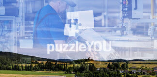 Wirtschaftsclub Nordoberpfalz und Mittelstands-Union besuchen puzzleYOU Produktion