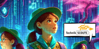 TechnikScouts-Projekt - Schülerinnen erkunden die puzzleYOU IT Abteilung