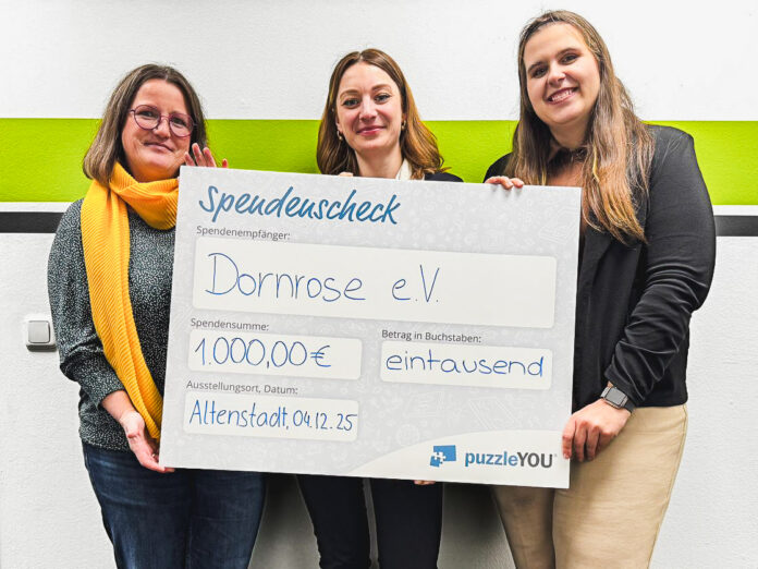 puzzleYOU Spende Dornrose